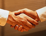 Portugese Handshake