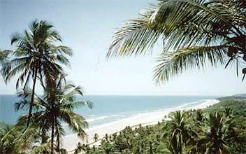 The beautiful Itacare Beach