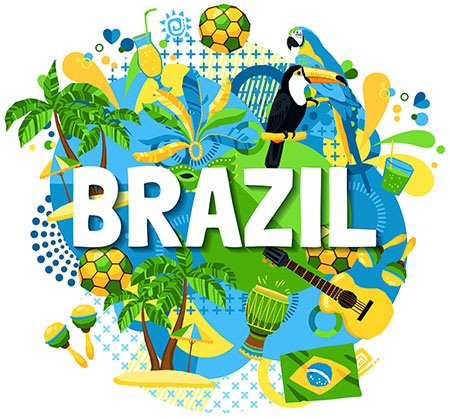 Brazil Illustration