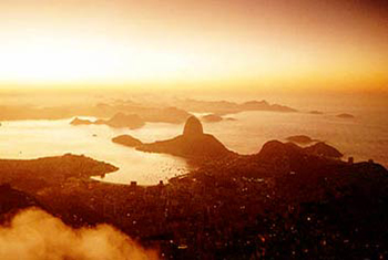 Beautiful Guanabara Bay Sunset